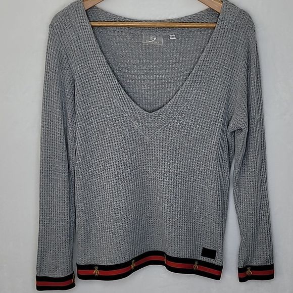 Foray Golf Tops - Foray Golf East Hampton Grey Sweater Size Medium